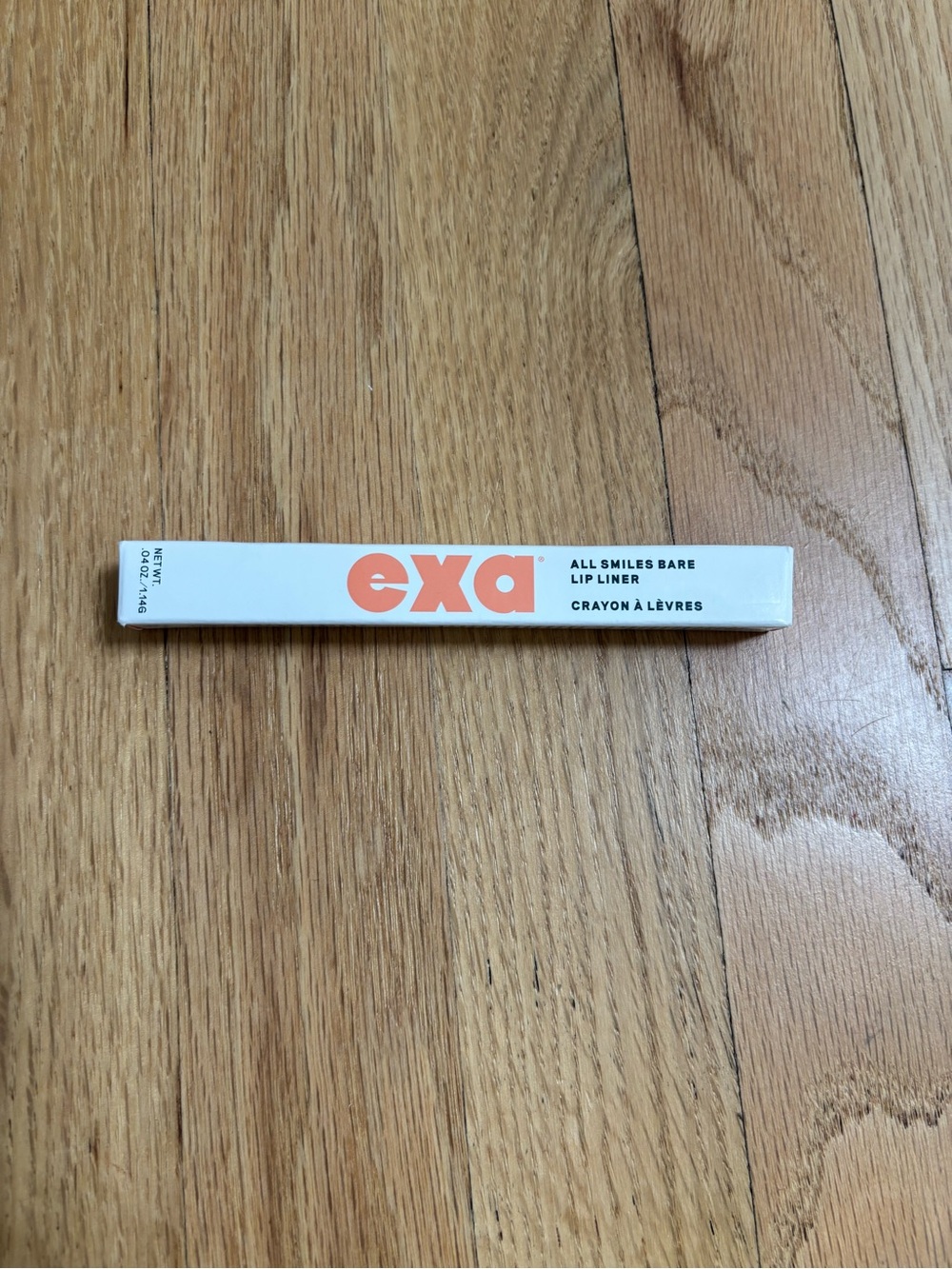 Brand new in box - Exa All Smiles Bare Lip Liner - Peachy Nude - from Credo